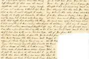 Handwritten letter from Ada (Adaline S. Keller Hutchison) to her sister, Sallie (Sarah J. Keller), Page 2 and 3
