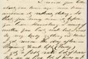 Handwritten 1862-06-09 letter from P. Benner Wilson to his sister, Mary E. D. Wilson, Page 1