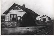Elverson Train Station, 1906