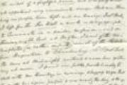 Handwritten letter from Benjamin S. Schneck to his sister, Margaretta Keller, Page 1