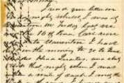 Handwritten 1863-12-20 letter from P. Benner Wilson to his brother, William P. Wilson, Page 1