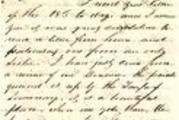 Handwritten 1862-07-23 letter from P. Benner Wilson to his sister, Mary E. D. Wilson, Page 1