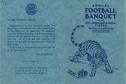 Program to 1935 Football Banquet