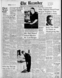 The Conshohocken Recorder, November 17, 1960