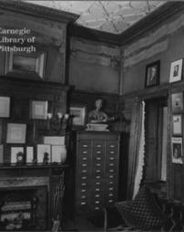 Mr. Carnegie's private office, 2 East 91st Street, New York, east and south sides
