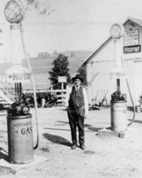 Donaldson’s Service Station, early 1900s.