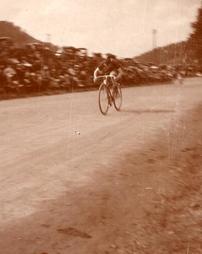 Bicycle races at Athletic Park July 4, 1897