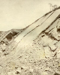 Panoramic view in quarry at Union Furnace