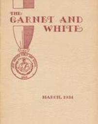 The Garnet and White March 1934