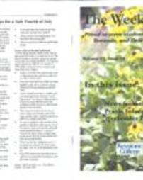 The Weekender Volume 25 Issue 10 2008