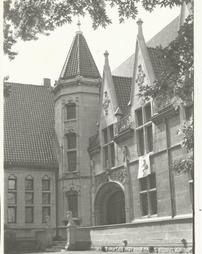 Albright front entrance date unknown.
