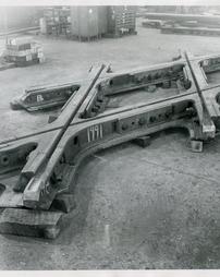 Metal Railroad Piece