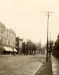 Market Street looking south from Third Street, c. 1900