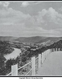 Allegheny River Valley View at Kinzua (1940)