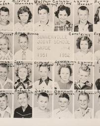 Summerville Joint School grade 4 1951 -1952