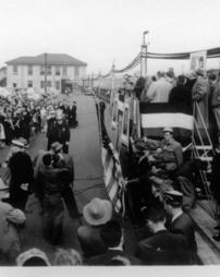 Eisenhower Rally--speaker's platform