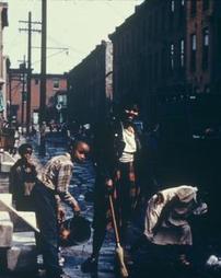 Beechwood Street. Cleaning. 1954