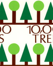 10,000 Trees. Cannister Wrapper