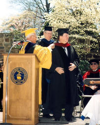 Reverend James W. Grubb Receives Honorary Degree, Commencement 1995