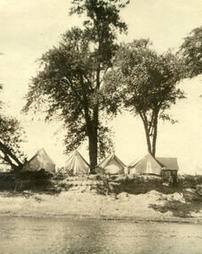 Camp on Twin Island