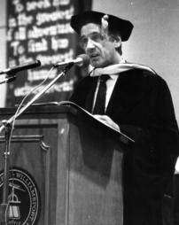 Elie Wiesel Speaks at Commencement 1987