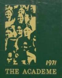 Academy Yearbook, 1971