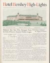 Hotel Hershey Highlights 1934-12-15