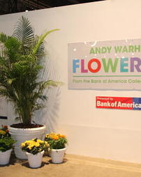 2014 Philadelphia Flower Show. Bank of America Collection. Andy Warhol