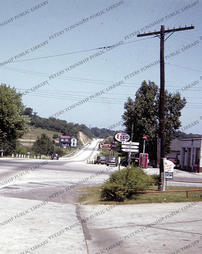 Donaldson’s Crossroads, looking north, mid 1940s.