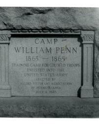 Camp William Penn Marker
