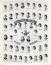 Hastings-Elder High School Yearbook Page, 1958