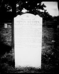 Grave of Peter Becker