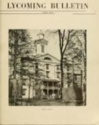 Bulletin, Lycoming College, April 1950