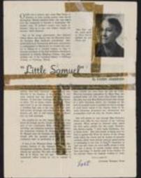 "Little Samuel" in Lutheran Woman's Work