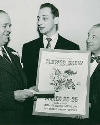 1950 Philadelphia Flower Show. Winner of Second Annual Poster Contest