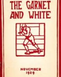 The Garnet and White November 1929