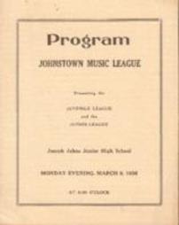 Johnstown Music League: Juvenile League and Junior League
