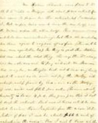 1866-03-27 Handwritten letter from Benjamin S. Schneck to his sister, Margaretta Keller