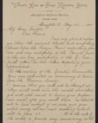 Letter from Mrs. E. S. Prince to Annie E. Sanford, May 10, 1895