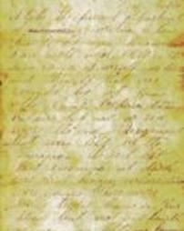 Letter from James Graham to his mother, Camp of the 206, March 28, 1864