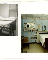 View of the intensive care rooms.