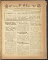 Official U.S. bulletin  1918-11-30