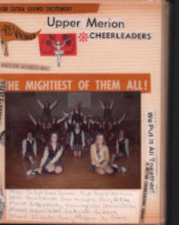 UMAHS Cheerleading Scrapbook 1973-1975