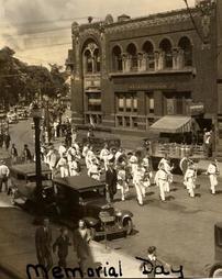 Williamsport High School Band, Memorial Day Parade, 1932