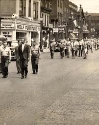 Draft Parade, Veterans and city officials, August 1943