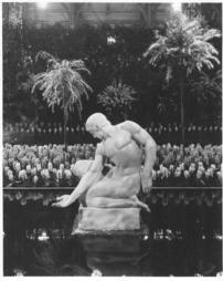 1935 Philadelphia Flower Show. Harrison Gibbs Sculpture