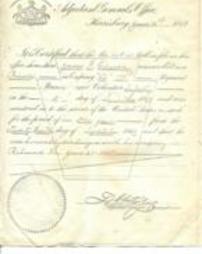 Guyan Davis Letters-28-June-1865 - Discharged