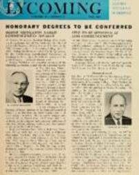 Newsletter from Lycoming College, May 1963