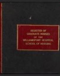 Register of graduate nurses of Williamsport Hospital Training School for Nurses, v. 2,  1961-1988