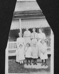 Anonymous group of women with children